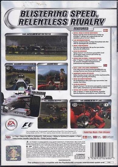 F1 2001 - PS2 (Genbrug)